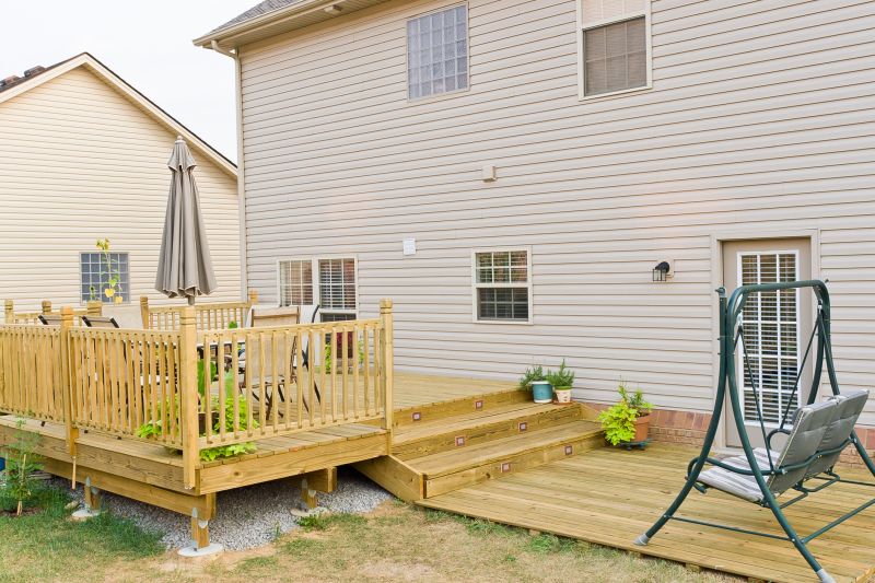 Deck Steps Repair in Conroe, TX